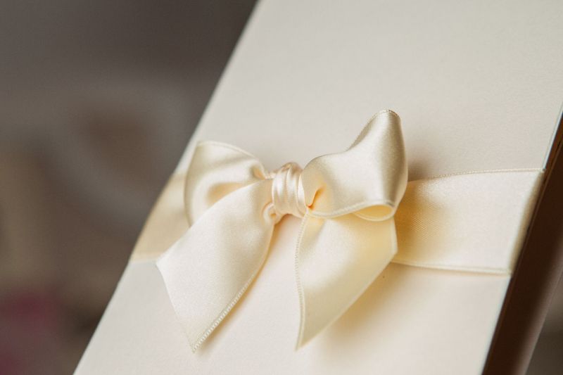 Invitatie nunta eleganta cu plic sidefat - poza 5